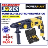 MARTELO ELECTROPNEUMÁTICO POWERPLUS 1050 WATTS